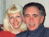 David and Faye side by side smiling